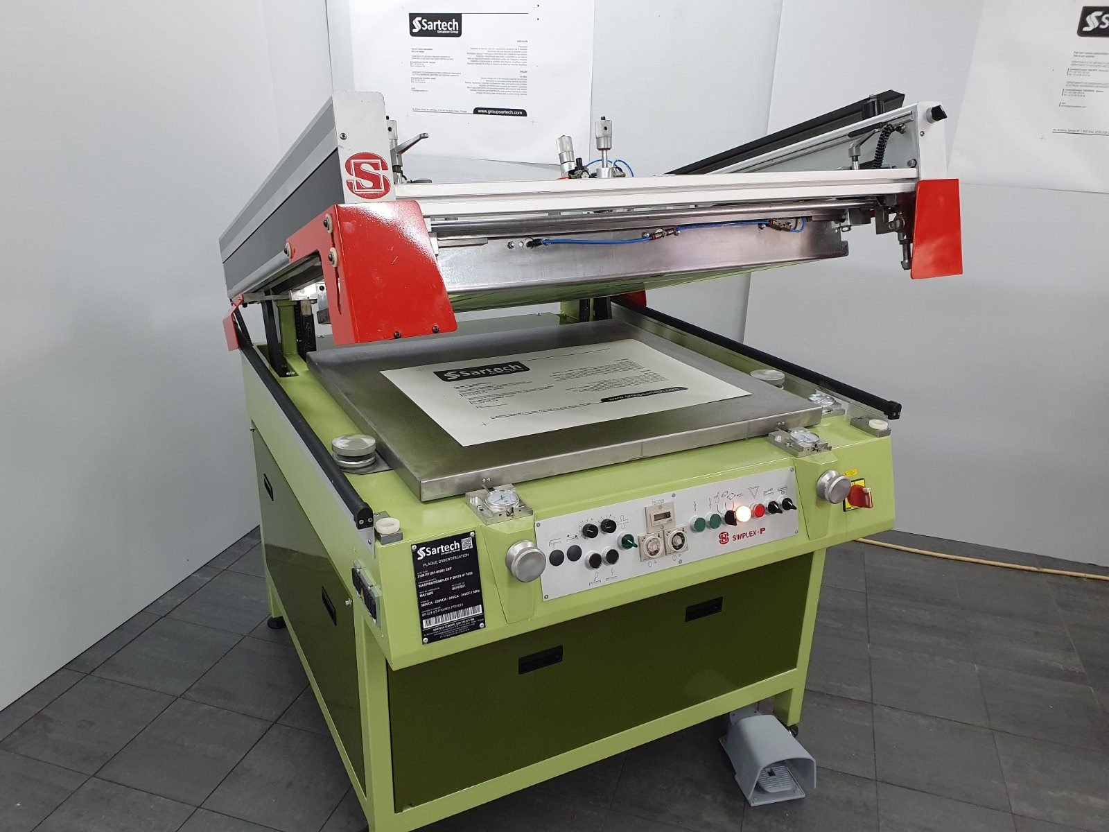 Siasprint Simplex P 50x70 Siebdruckmaschine