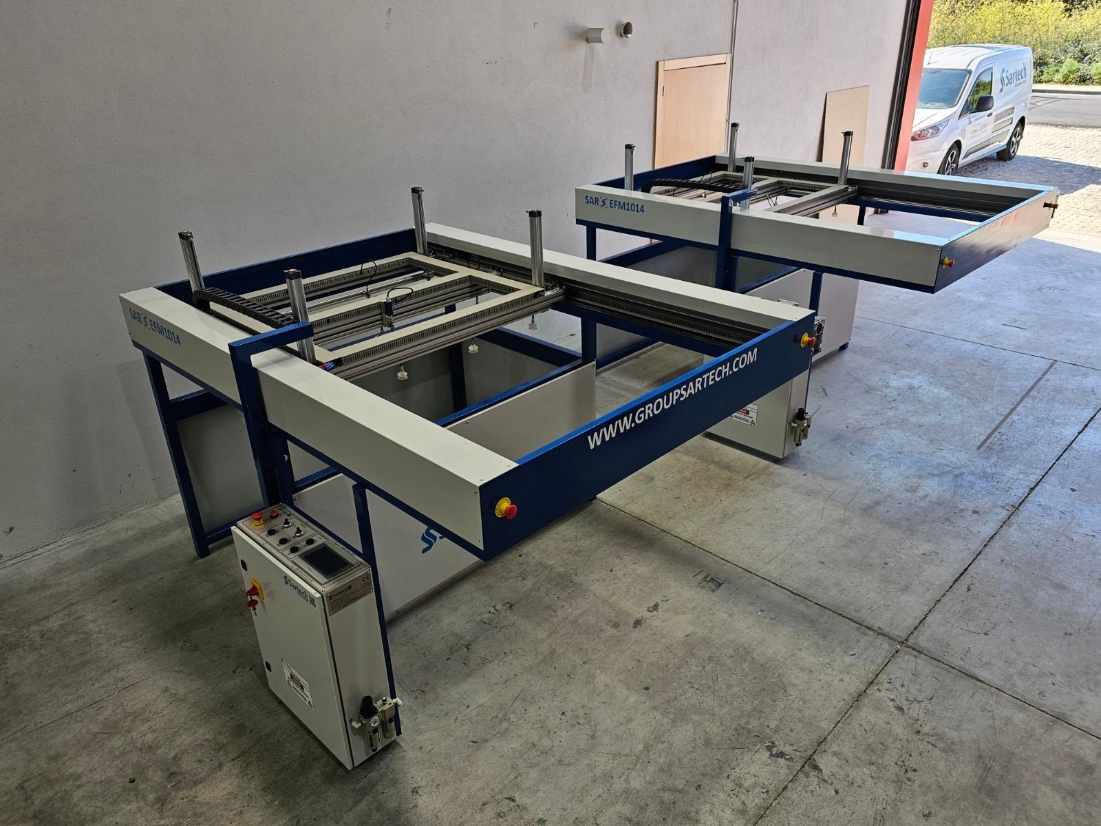 Stacker de serigrafia Sartech SAR EFM 1014